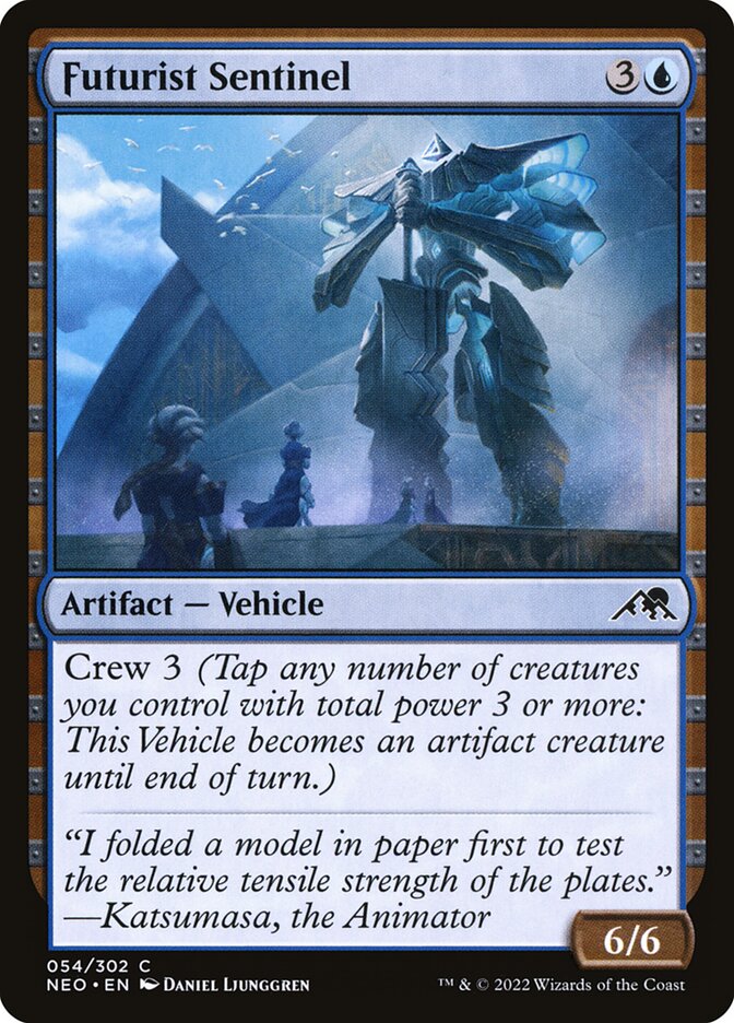 Futurist Sentinel (54) - Kamigawa: Neon Dynasty (NEO)