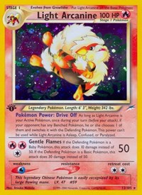 Light Arcanine (12) - Neo Destiny (N4)