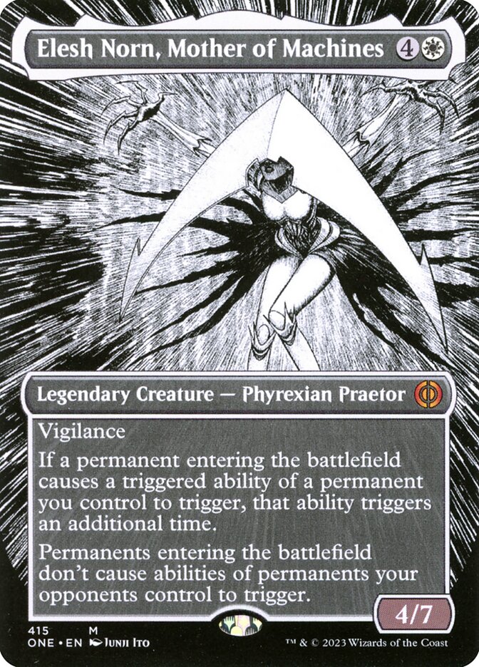 Elesh Norn, Mother of Machines (415) - Phyrexia: All Will Be One (ONE)