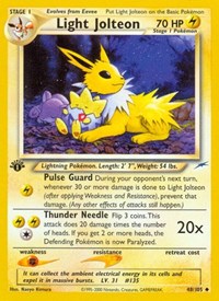 Light Jolteon (48) - Neo Destiny (N4)