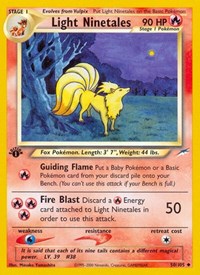 Light Ninetales (50) - Neo Destiny (N4)