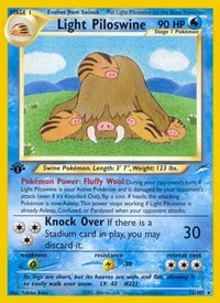 Light Piloswine (26) - Neo Destiny (N4)