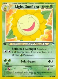 Light Sunflora (72) - Neo Destiny (N4)