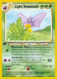 Light Venomoth (53) - Neo Destiny (N4)