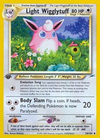 Light Wigglytuff (54) - Neo Destiny (N4)