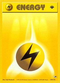 Lightning Energy (130) - Gym Heroes (G1)