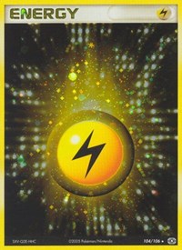 Lightning Energy (104) - EX Emerald (EM)