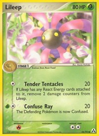 Lileep (56) - EX Legend Maker (LM)