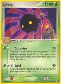 Lileep (52) - EX Power Keepers (PK)