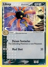 Lileep Delta Species (68) - EX Holon Phantoms (HP)