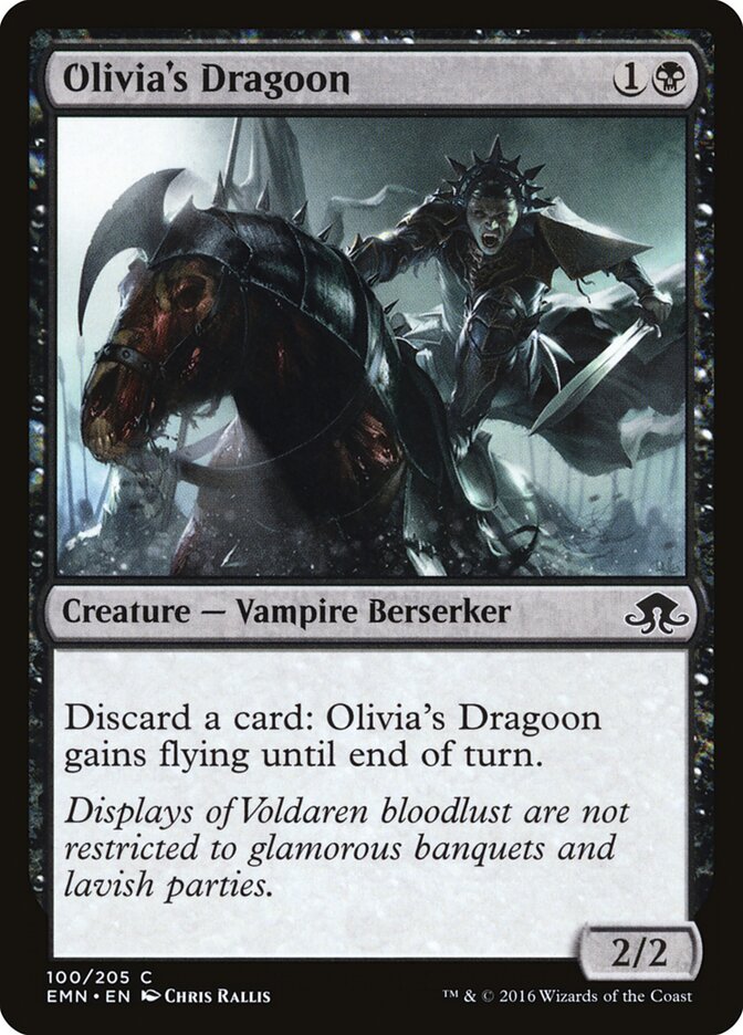 Olivia's Dragoon (100) - Eldritch Moon (EMN)