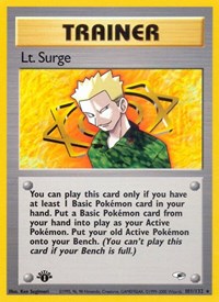 Lt Surge (101) - Gym Heroes (G1)