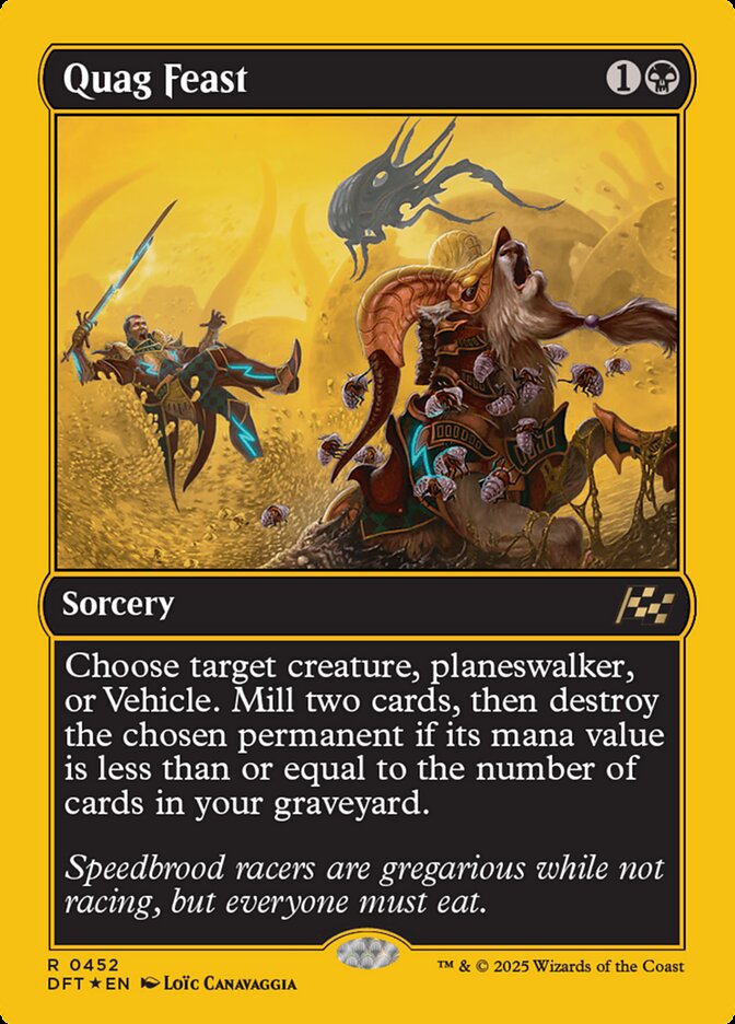 Quag Feast - [First Place Foil] Aetherdrift (DFT)