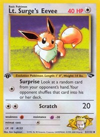 Lt Surges Eevee (51) - Gym Challenge (G2)