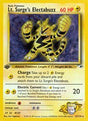 Lt Surges Electabuzz (27) - Gym Heroes (G1)
