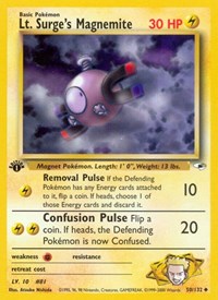 Lt Surges Magnemite (50) - Gym Heroes (G1)