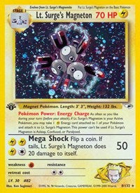 Lt Surges Magneton (8) - Gym Heroes (G1)