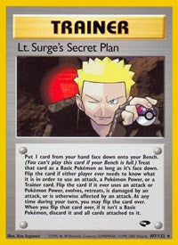 Lt Surges Secret Plan (107) - Gym Challenge (G2)