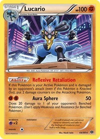 Lucario (64) - Next Destinies (NXD)