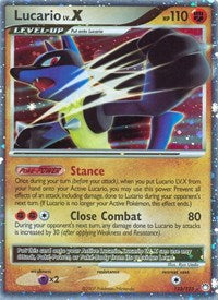 Lucario LVX (122) - Mysterious Treasures (MT)