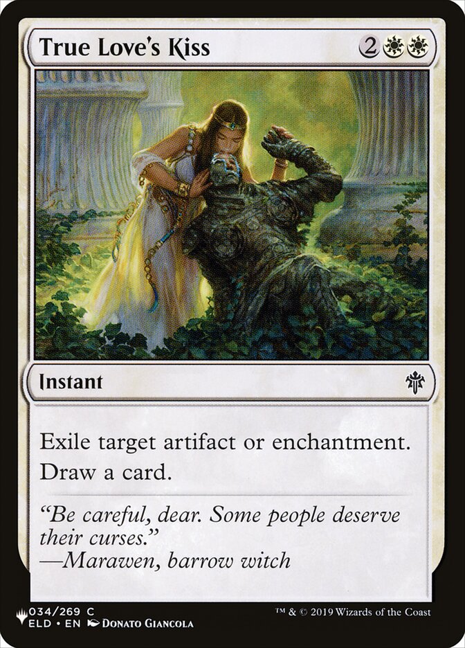 True Love's Kiss (ELD-34) - The List (PLST)