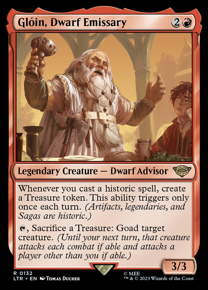 Glóin, Dwarf Emissary (132) - The Lord of the Rings: Tales of Middle-earth (LTR)