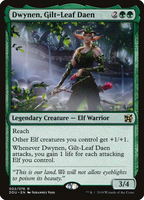 Dwynen, Gilt-Leaf Daen (2) - Duel Decks: Elves vs. Inventors (DDU)