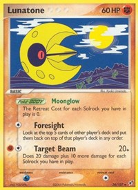 Lunatone (36) - EX Deoxys (DX)