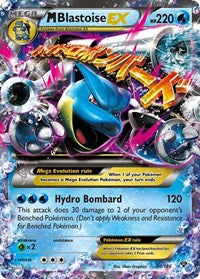 M Blastoise EX (30) - XY Base Set (XY)