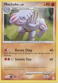 Machoke (4) - DP Trainer Kit: Manaphy & Lucario (PR)