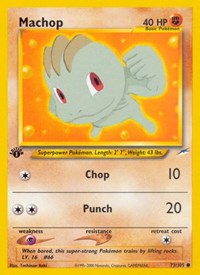 Machop (73) - Neo Destiny (N4)