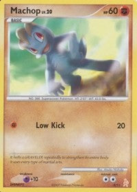 Machop (5) - DP Trainer Kit: Manaphy & Lucario (PR)