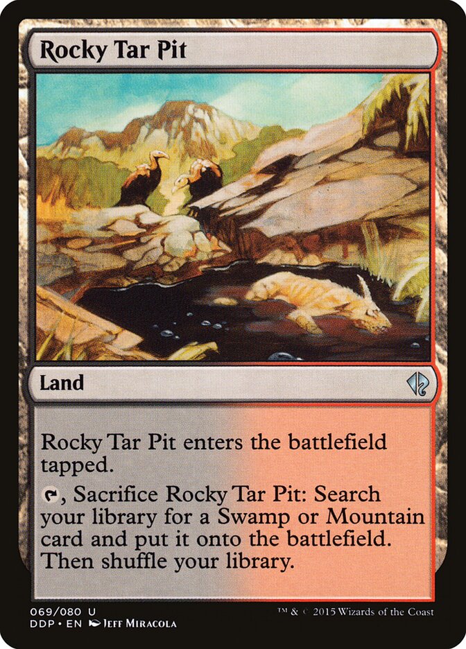 Rocky Tar Pit (69) - Duel Decks: Zendikar vs. Eldrazi (DDP)