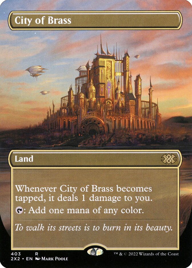 City of Brass (403) - Double Masters 2022 (2X2)