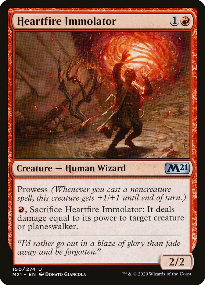Heartfire Immolator (150) - Core Set 2021 (M21)