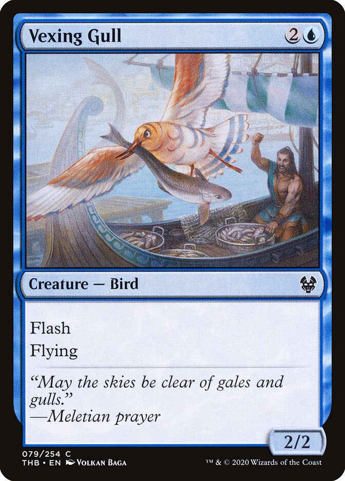 Vexing Gull (79) - Theros Beyond Death (THB)