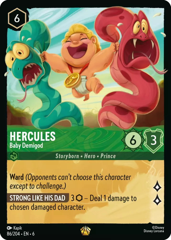 Hercules - Baby Demigod - [Foil] Azurite Sea (6)