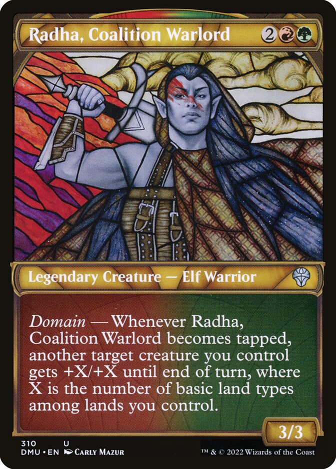 Radha, Coalition Warlord (310) - Dominaria United (DMU)