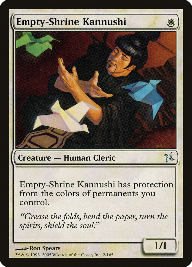 Empty-Shrine Kannushi (2) - Betrayers of Kamigawa (BOK)