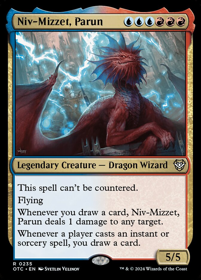 Niv-Mizzet, Parun (235) - Outlaws of Thunder Junction Commander (OTC)