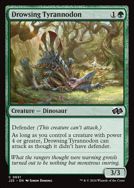 Drowsing Tyrannodon (651) - Foundations Jumpstart (J25)