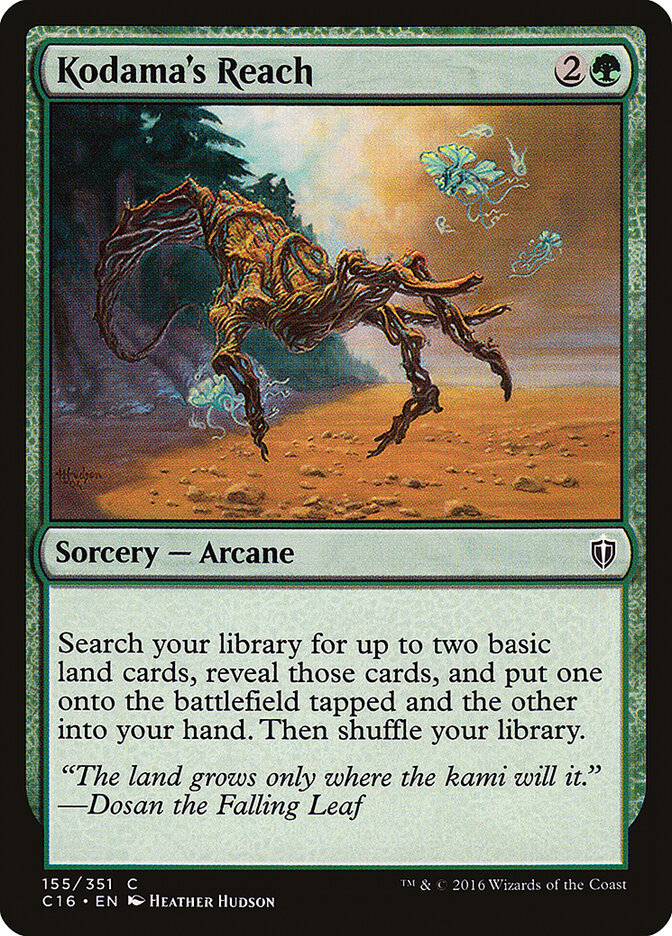 Kodama's Reach (155) - Commander 2016 (C16)