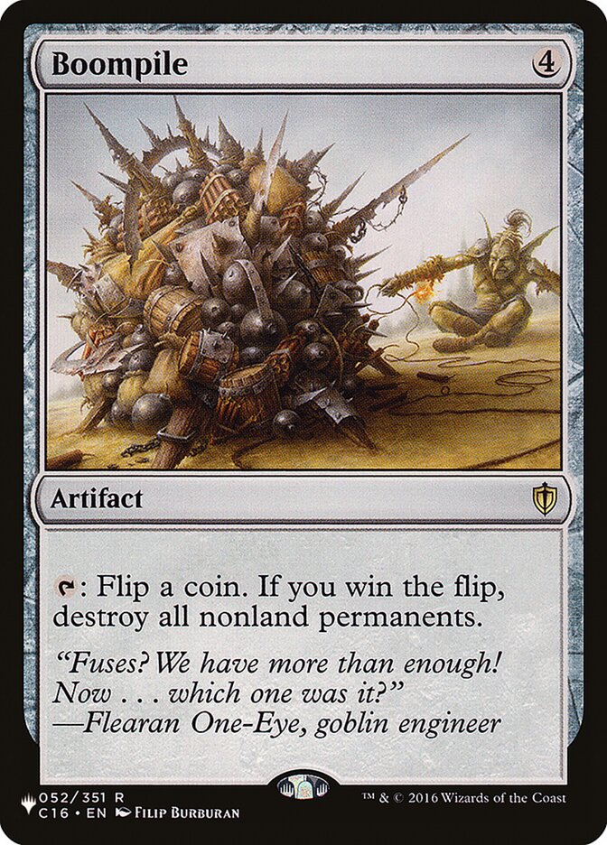 Boompile (C16-52) - The List (PLST)
