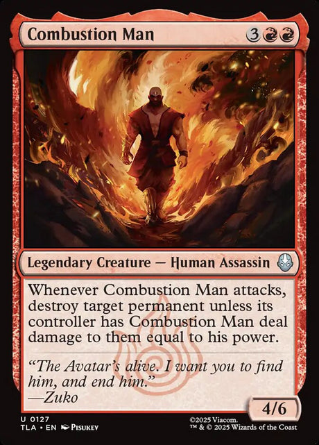 Combustion Man (127) - Avatar: The Last Airbender (TLA)