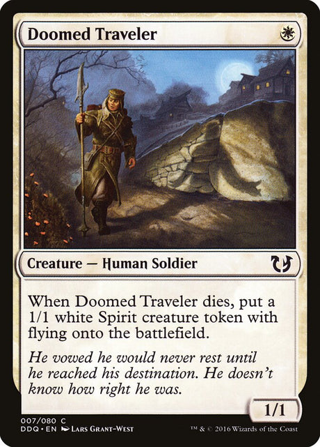 Doomed Traveler (7) - Duel Decks: Blessed vs. Cursed (DDQ)