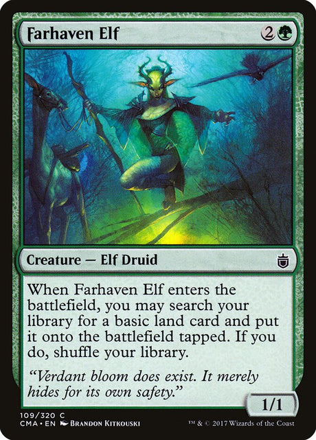Farhaven Elf (109) - Commander Anthology (CMA)