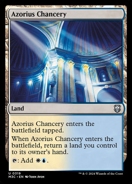 Azorius Chancery (319) - Modern Horizons 3 Commander (M3C)
