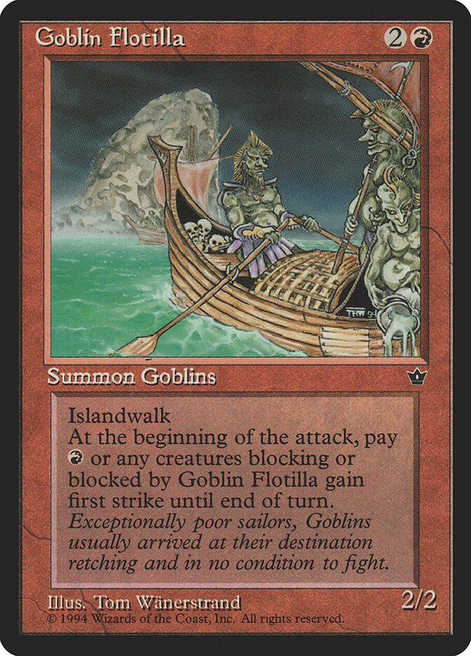 Goblin Flotilla (55) - Fallen Empires (FEM)