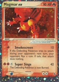 Magmar ex (100) - Ruby and Sapphire (RS)