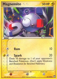Magnemite (54) - EX Power Keepers (PK)